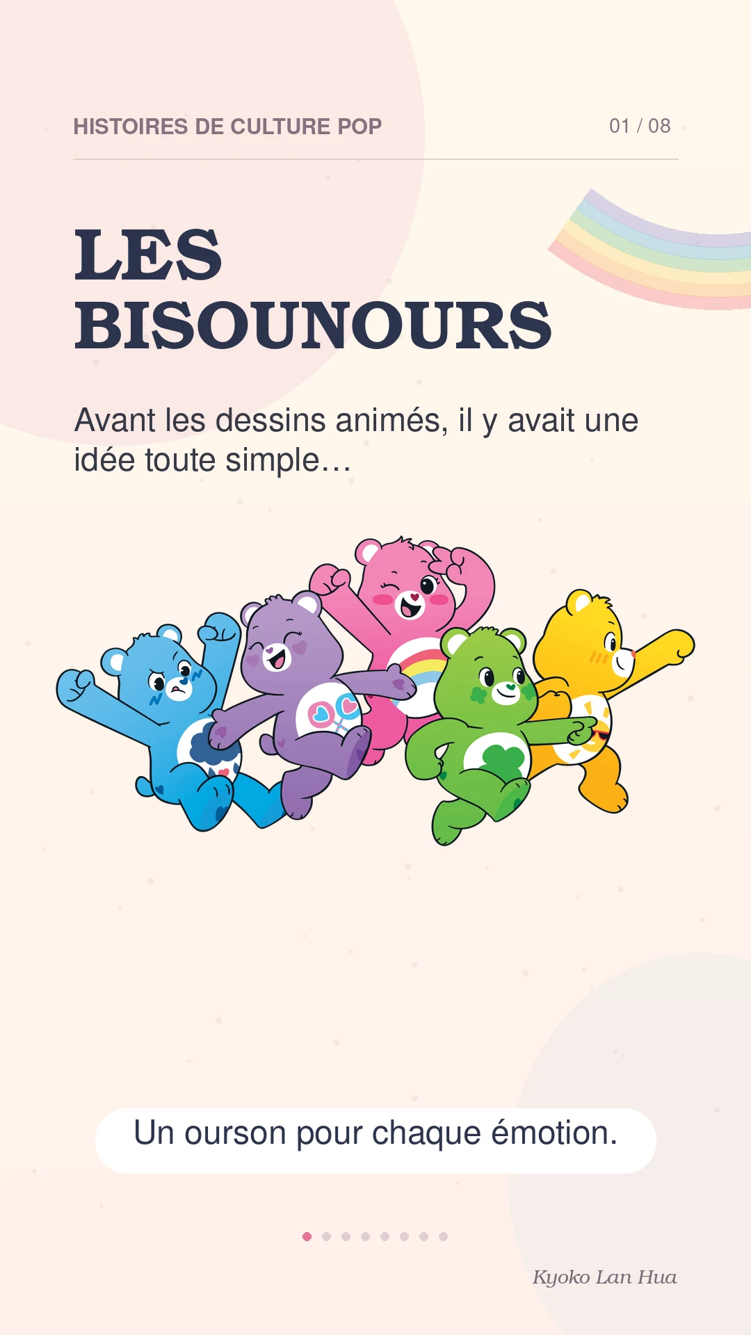 Les Bisounours : des émotions à partager, des personnages à retrouver