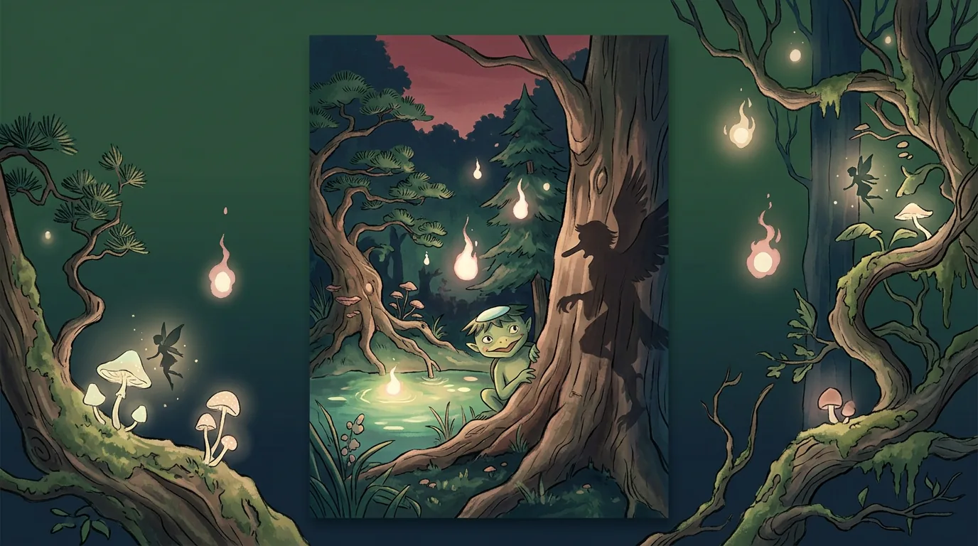 Fées, lutins et yokai
