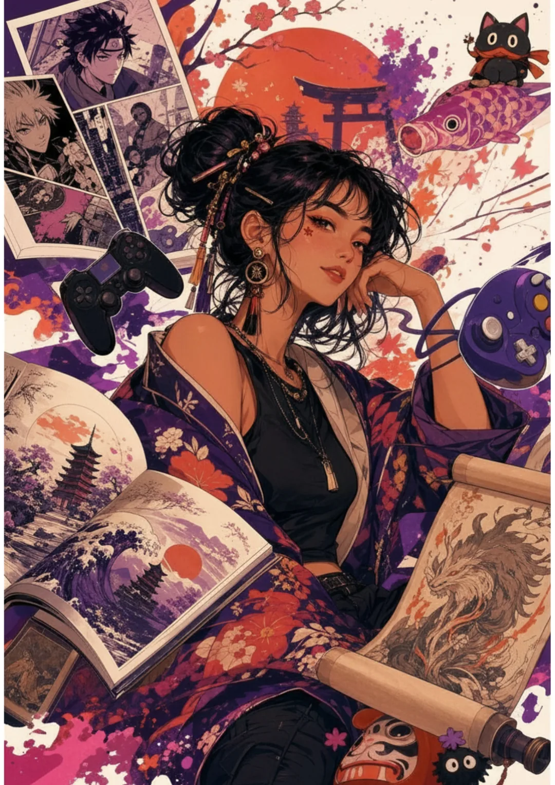 Kyoko Lan Hua - illustration