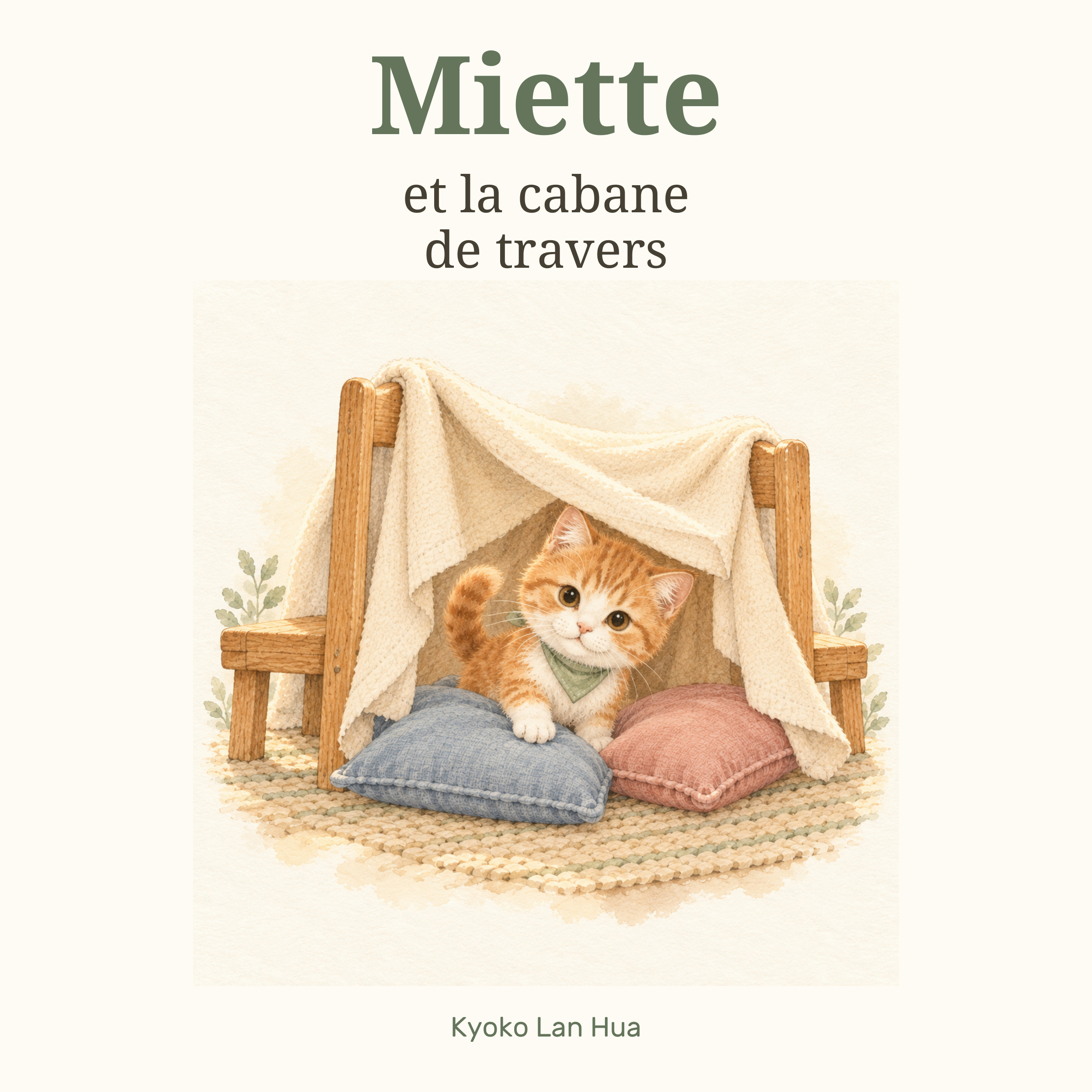 Couverture de Miette et la cabane de travers, par Kyoko Lan Hua